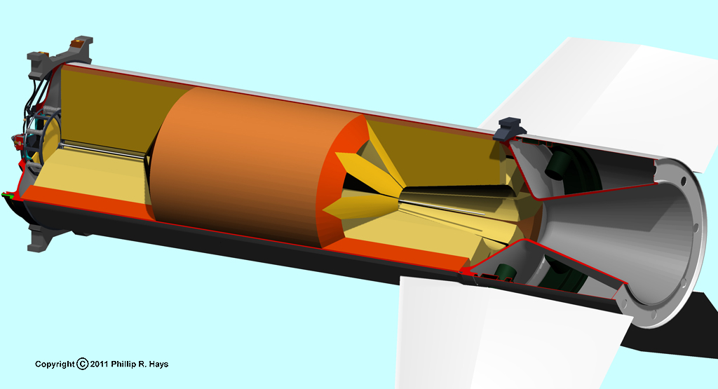 Booster cutaway